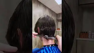 ASMR Scissor over comb 