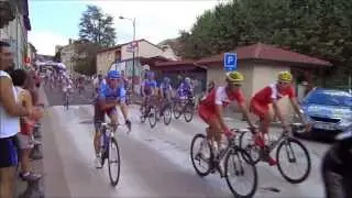 Tour de l'Ain 2013 - Pro - Etape 1 - Départ de Lagnieu