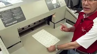Business Card Cutting