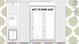 Interactive Math Work Book Level 3 Preview