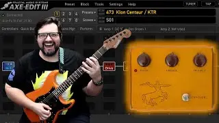 Drives of the Axe Fx III: Klon Centaur