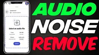 Ak Click Mein Audio ki Noise Remove How to Remove Background Noise in Video