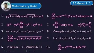 B s Grewal exercise 11.2 solution | Question 1 to 10 solution