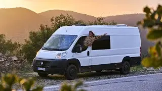 První týdny na Peloponésu | Vanlife Řecko