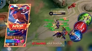 GREAT EPIC COMEBACK!!! | BRUNO BEST BUILD AND EMBLEM - MLBB