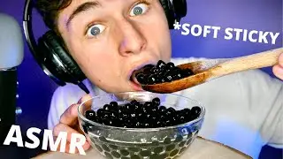 ASMR ~ Best BOBA Eating (Soft, Sticky, SaTiSfYiNG, Eating SOUNDS) | DennisASMR