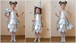 ШИКАРНОЕ ПЛАТЬЕ своими руками 🔥 из БРОСОВЫХ МАТЕРИАЛОВ