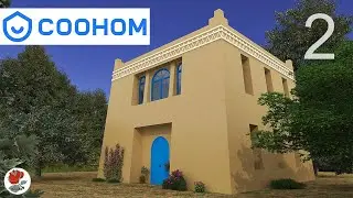 Moroccan House in Coohom | Coohom Timelapse | Part 2 of 2