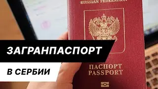 Как СДЕЛАТЬ ЗАГРАНПАСПОРТ в Сербии. Какие документы оформляет Посольство РФ в Белграде