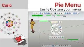 Curic Pie Menu - easy custom your menu