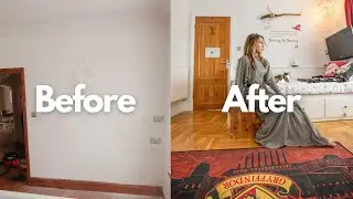Our daughter's room makeover with DIY tips - Harry Potter themed | Amena