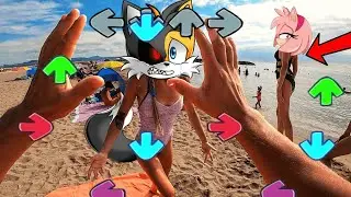 Friday Night Funkin VS Sonic Drowning Sink Song | FNF x PARKOUR