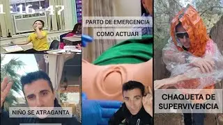 ATRAGANTAMIENTO niño, PARTO de emergencia, Chaqueta de SUPERVIVENCIA....🔝Mix Shorts  2/1