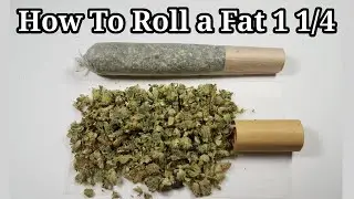 How To Roll A Fat 1 1/4 Joint [Step by Step & Easy]