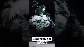 Lenkeran qar yağır 2024