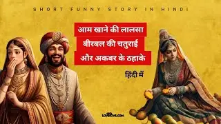अकबर के दरबार में आम का किस्सा: बीरबल और रानी की मजेदार चतुराई | Short Funny Stories | LoveSove.com