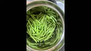 Healthy tasty garlic beans