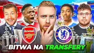KTO ZDOBĘDZIE LONDYN? BITWA NA TRANSFERY ARSENAL VS CHELSEA Z KOZĄ I N3JXIOMEM W FIFE 23!