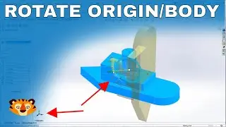 How to Rotate Part in SOLIDWORKS