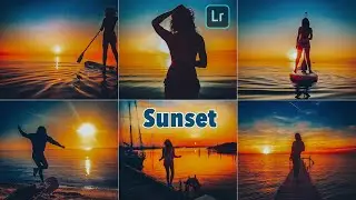 Sunset Preset - Lightroom Mobile Presets DNG | How to Edit Sunset Photo | Sunset Filter