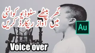 How to do Pro Voice Edit in Adobe Audition For TV, Documentary & Poetry I| Urdu / Hindi Tutorial