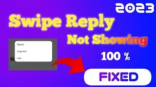Instagram Swipe Replay Not Working 100% solved 🥰