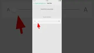 How to Change Font Size in Mobile #shorts #trending #youtubeshorts