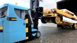 Ultra small Lego Forklift : : Muravi