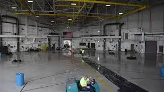 Rapid Expanding Foam Fire Suppression Test at Sumpter Smith
