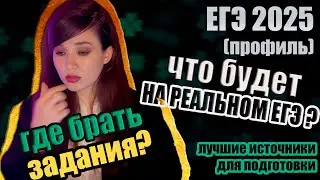 Где брать задания для подготовки к ЕГЭ | Что может попасться на реальном ЕГЭ по математике 2025