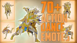 30+ Action & 45+ Dance Emotes - PUBG Mobile 3D Emotes Pack (psa/psk) - Free To Download