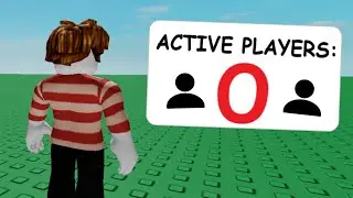 Playing Games With ZERO PLAYERS... (Roblox)