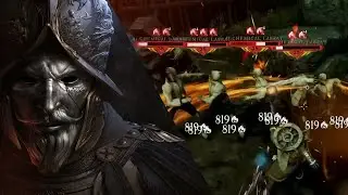 New World | Fire Staff Elite AoE Solo (6 Mob Pull)