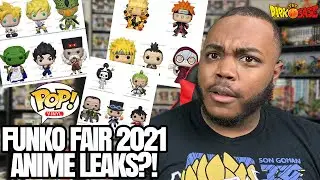 Anime Funko POP! Leaks From Funko Fair 2021?! | One Piece, Dragon Ball Z, & Naruto Shippuden