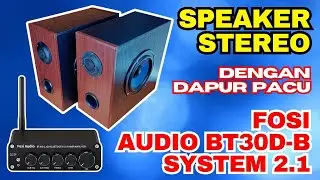 HOREEEG LAGI .. STEREO DENGAN FOSI AUDIO 2.1 #fosi #fosiaudio #amplifier #subwoofer #horeg