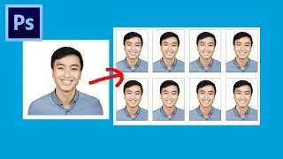Photoshop Tutorials How to Create Passport size Photo as in Studio One Click