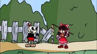 FNF Mashup - Cuphead vs Reimu [Shootin x Eternal-Pray]