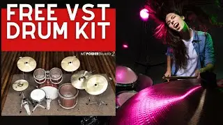 FREE EZ DRUMMER 3 ALTERNATIVE - Drum Kit  VST AU Plugin MT Power Kit - Pop, Rock, Metal Productions