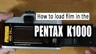 Pentax K1000: How to Load Film in the Pentax K1000 Camera