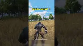 NEW UPDATE 3.4 - Turn in a werewolf 😱🐺 #pubgmobile #shorts #zetti #gaming #bgmi