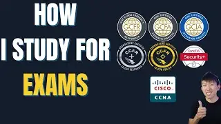 How I Study for Exams (CERTIFICATIONS)