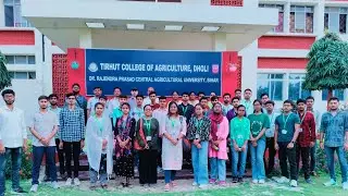Tour DR RPCAU, PUSA University 🍁//TIRHUT COLLEGE OF AGRICULTURE ⛩️(in just 2 minutes) 🌁🗼