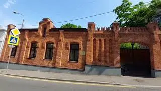 Прогулки по Москве.От Таганки по переулкам. Часть 1. По Большому Дровяному переулку.Дом Татарниковых