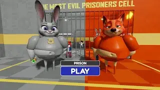 JUDY'S & NICK'S PRISON RUN! roblox! Gameplay Walkthrough No Death 4K