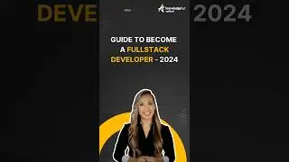 A Guide to Become a Full Stack Developer in 2024 #shorts | KnowledgeHut