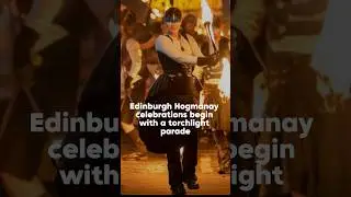 Edinburgh Hogmanay celebrations begin with torchlight parade