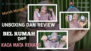 UNBOXING DAN REVIEW BEL RUMAH DAN KACA MATA RENANG