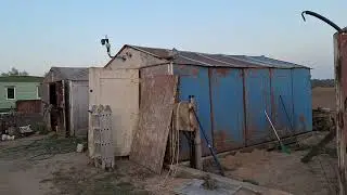 Another portable garage.
