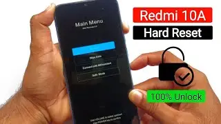 Redmi 10A Hard Reset Forget screen lock Without Pc.