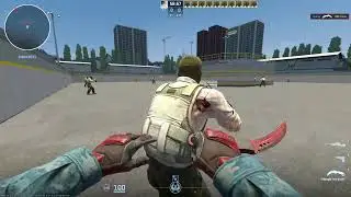 CS2: Specialist Gloves Crimson Web (FT) + Talon Knife Crimson Web (FT) Combo.